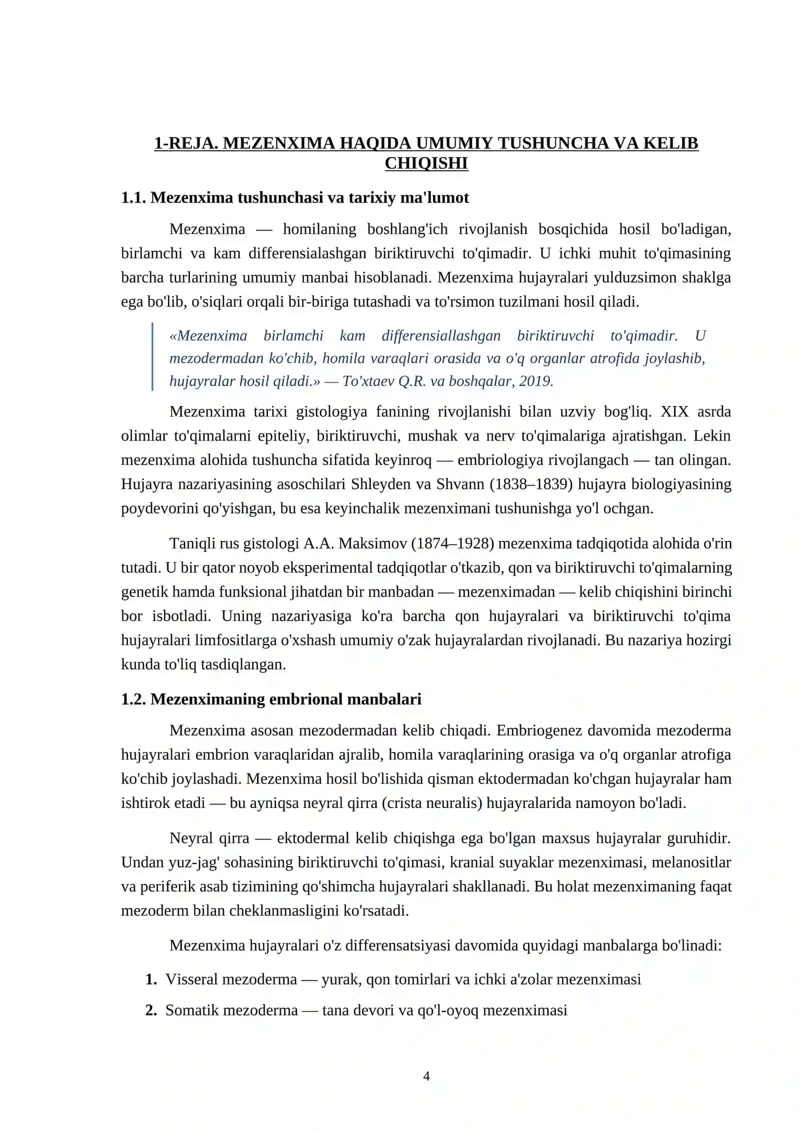 MEZENXIMANING TUZILISHI VA AHAMIYATI 4