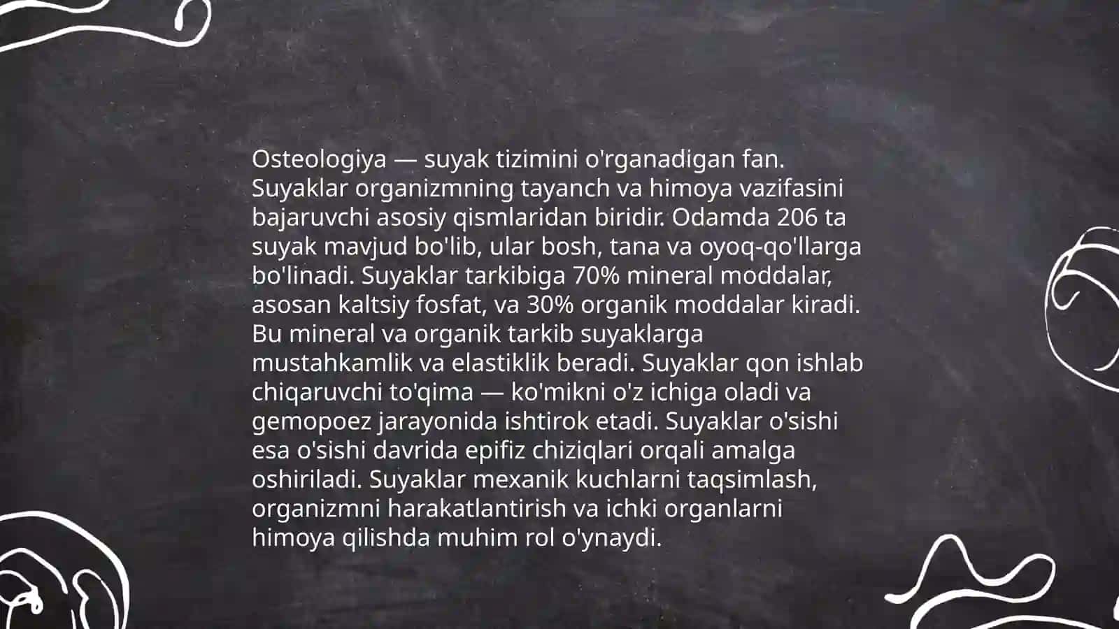 Skelet suyaklarining rentgenanatomiyasi 4