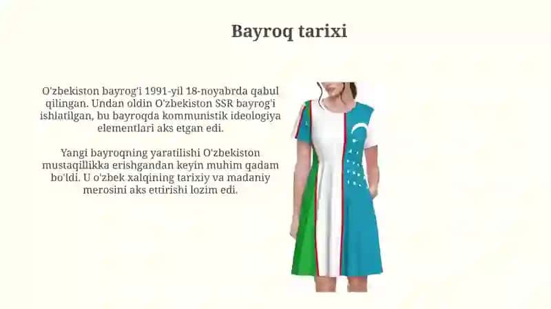 Oʻzbekiston respublikasi bayrogʻi 4