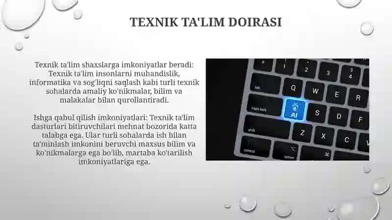 Axborot Texnologiyalari Texnik TaʼLimoti 4