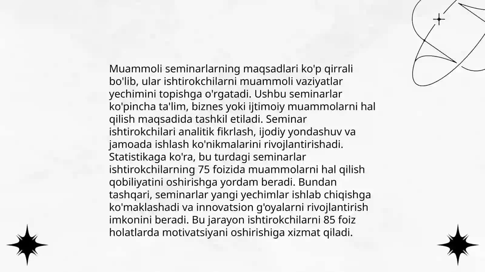 Muammoli ma'ruza metodlari 4