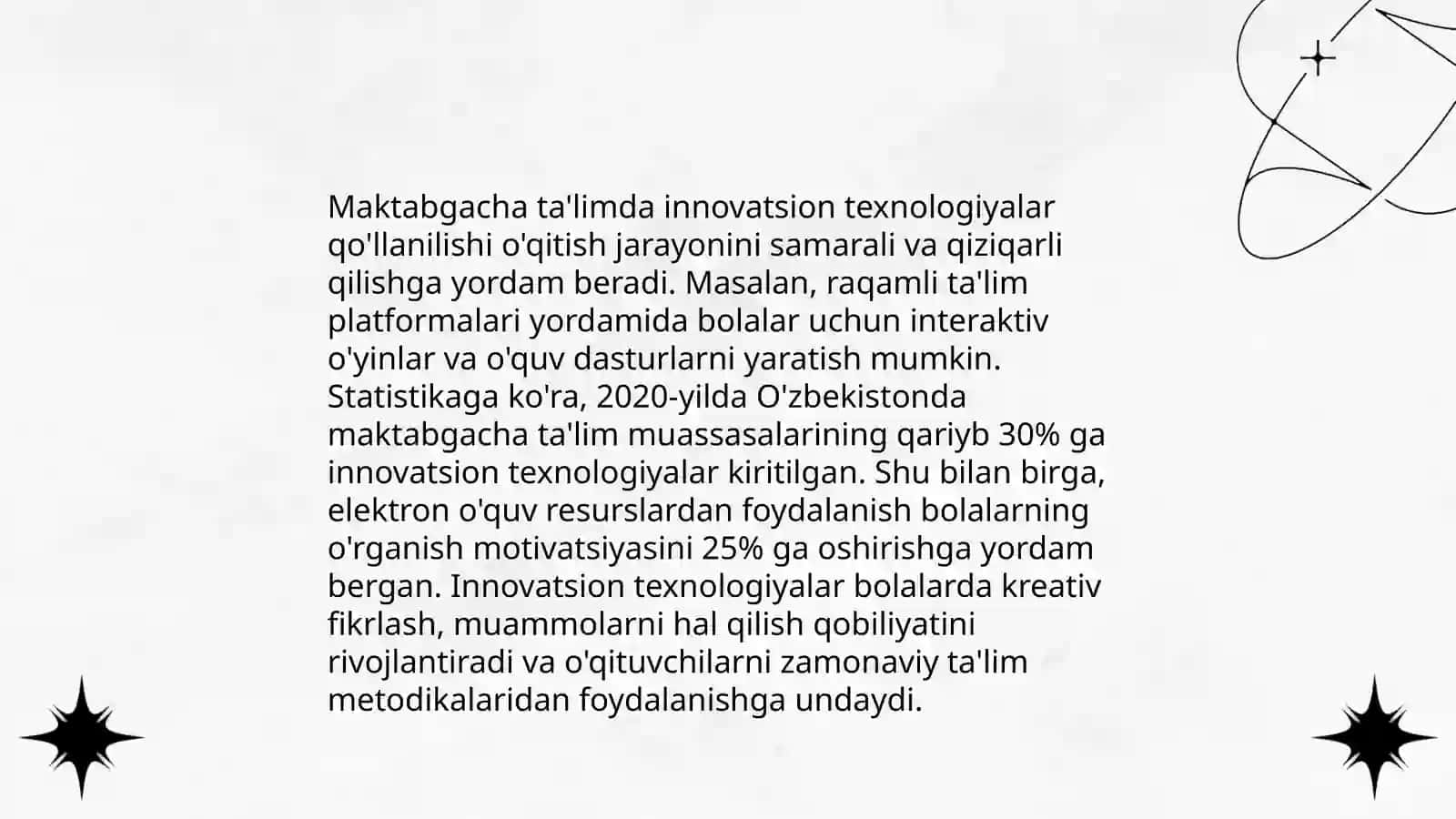 STEAM taʼlim texnologiyasini Maktabgacha talimda qoʻllashning innovatsion usullari 4