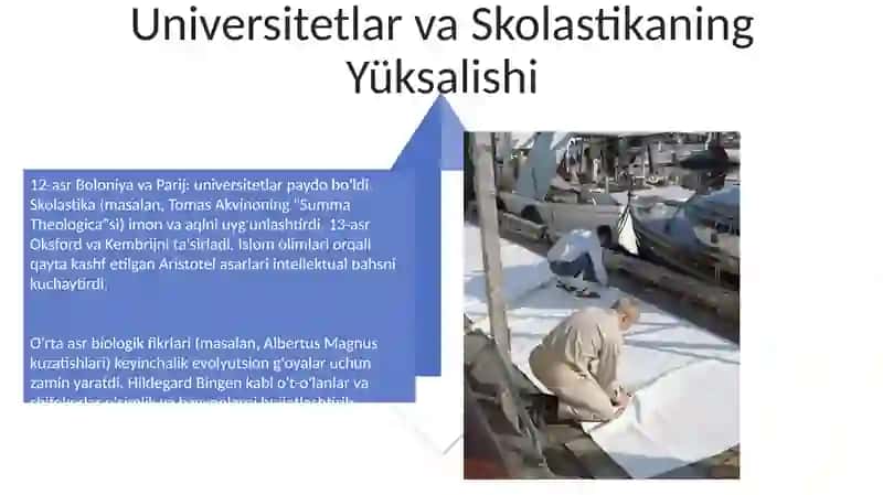 O'rta asrlarda evalutsion gʻoyalarning rivojlanishi 4