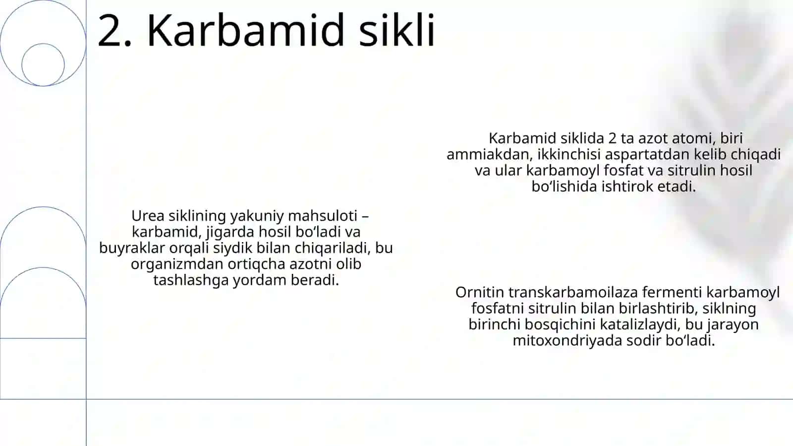 Aminokislotalarning umumiy almashinuvi 4