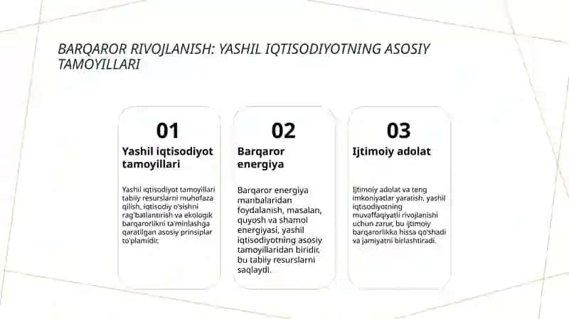 Yashil iqtisodiyot 4
