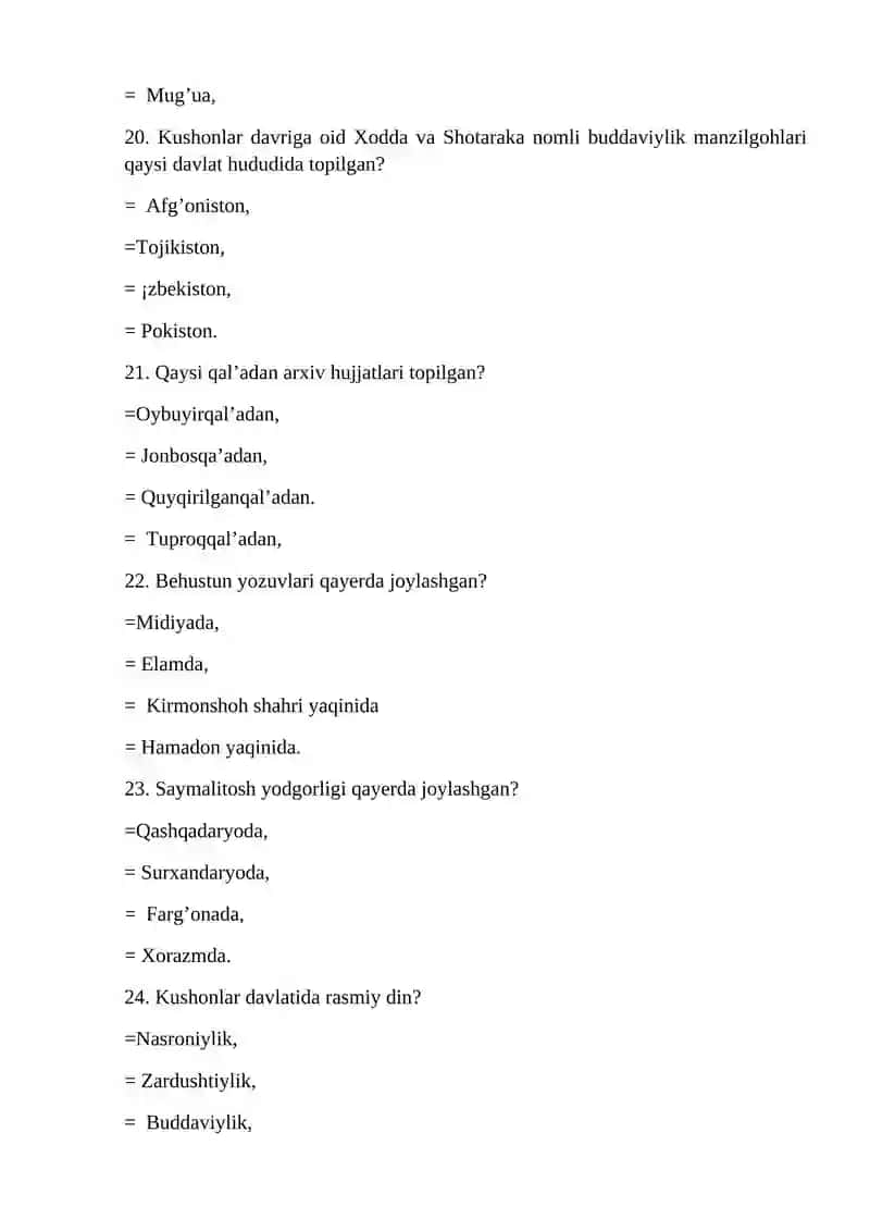 O’zbekiston tarixi (1-kurs) 4