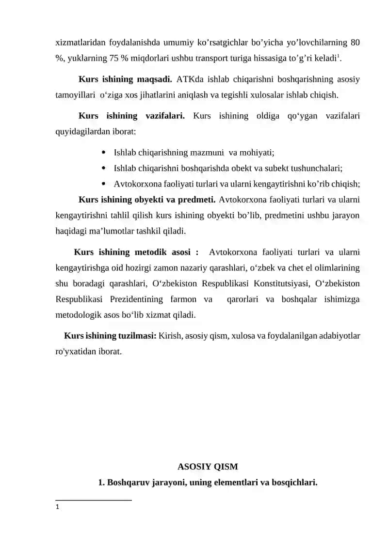 Avtomobil transporti korxonalari iqtisodiyoti 4