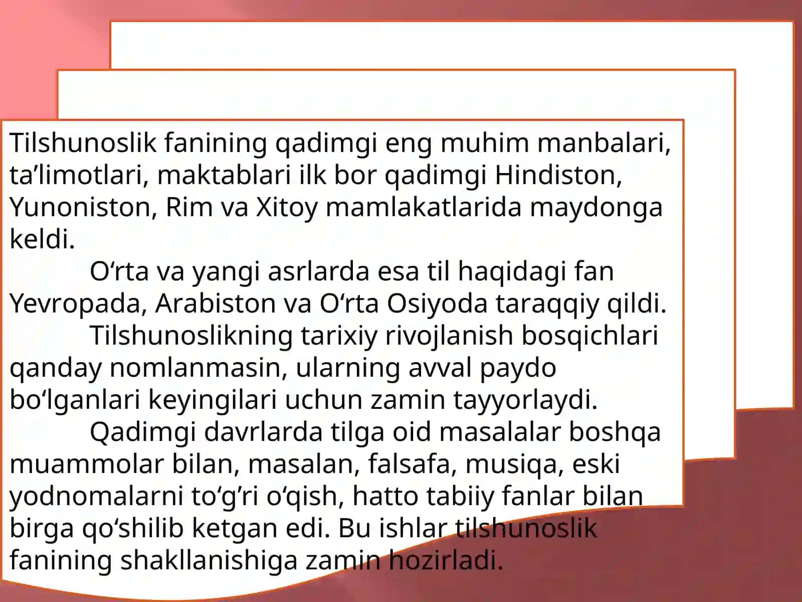Tilshunoslik fanining vujudga kelishi tarixi 4
