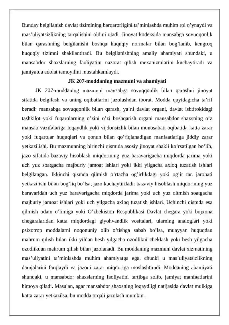 Mansabga sovuqqonlik bilan qarash 4