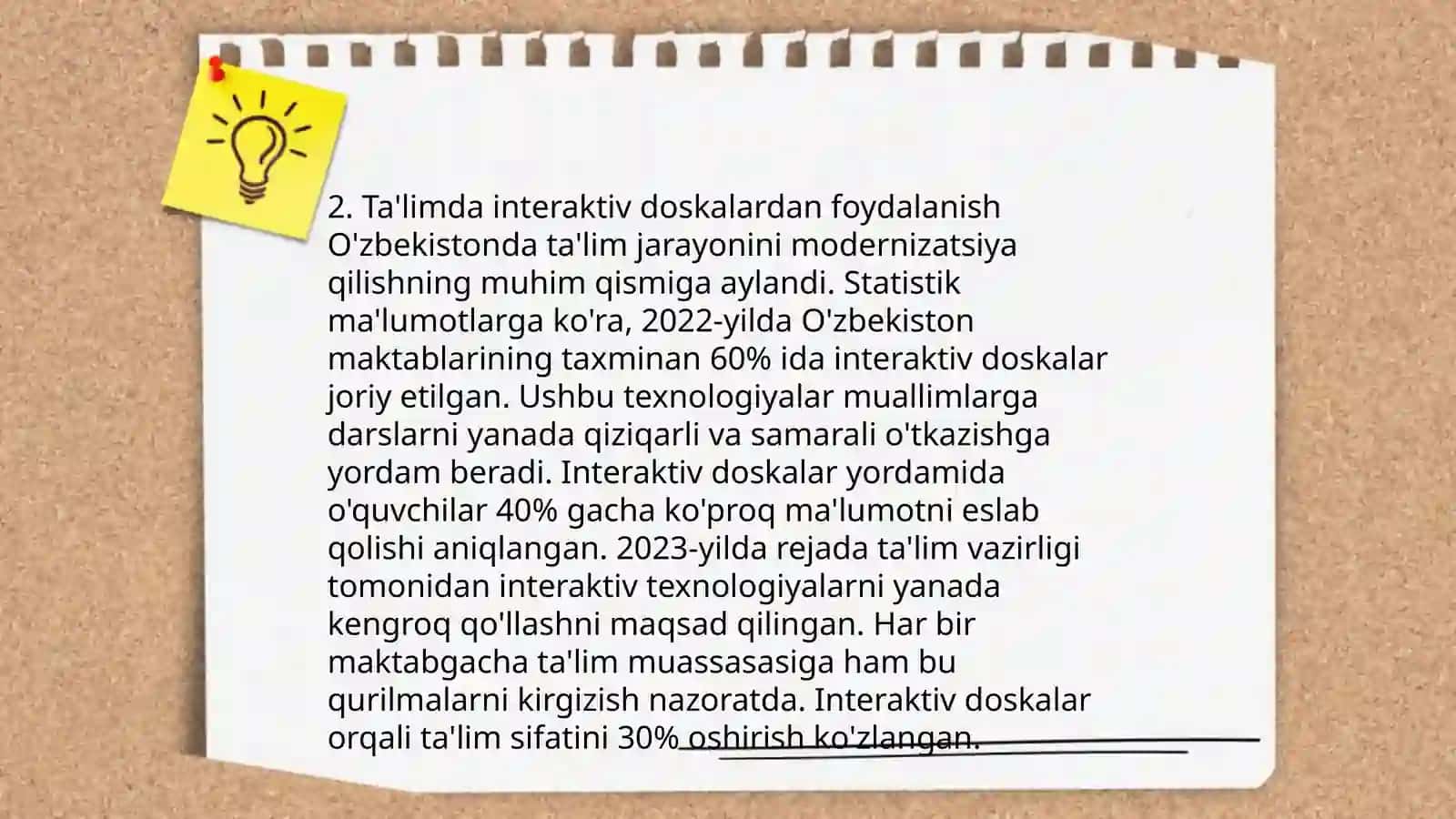 O'qitishda texnik vositalardan foydalanish 4
