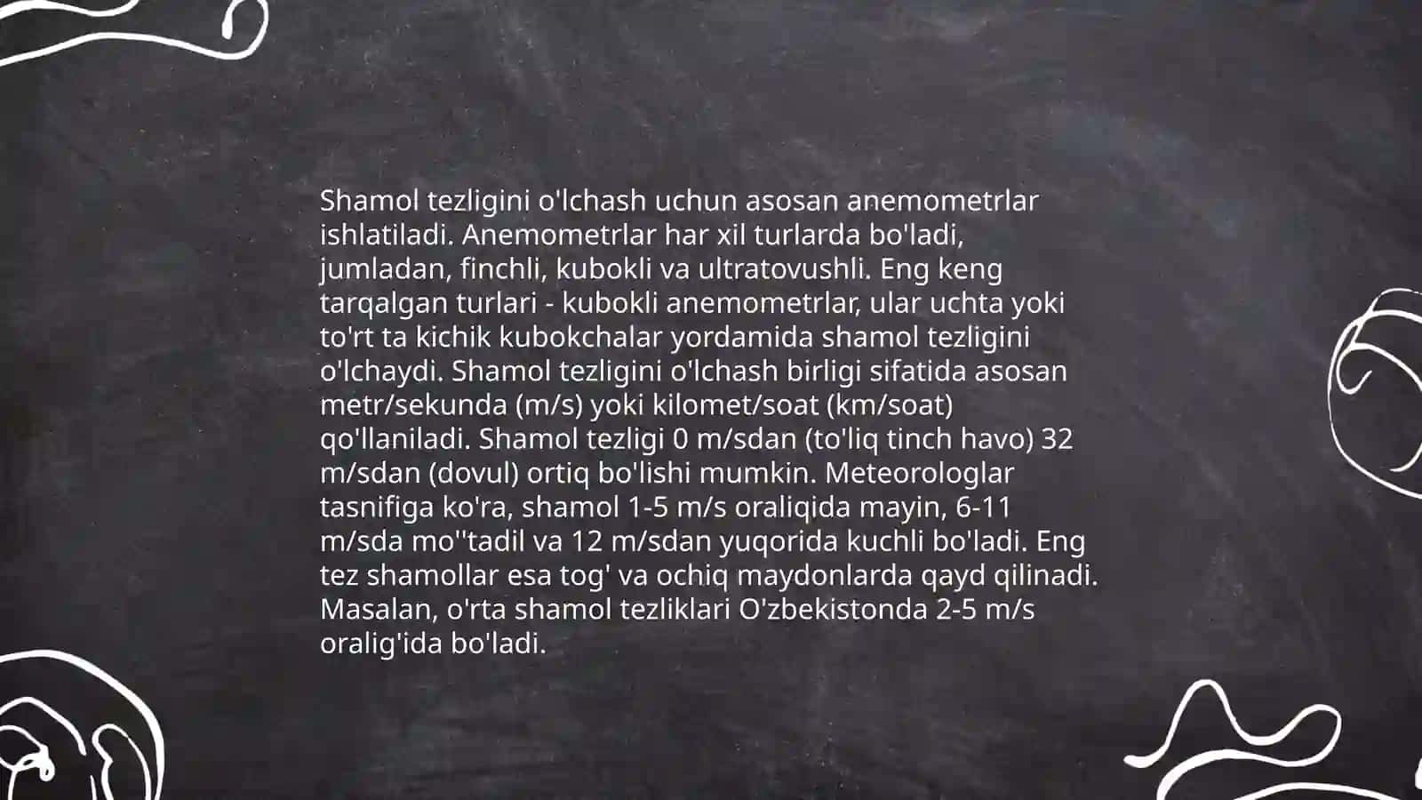 Meteorologik hisoblashlar 4
