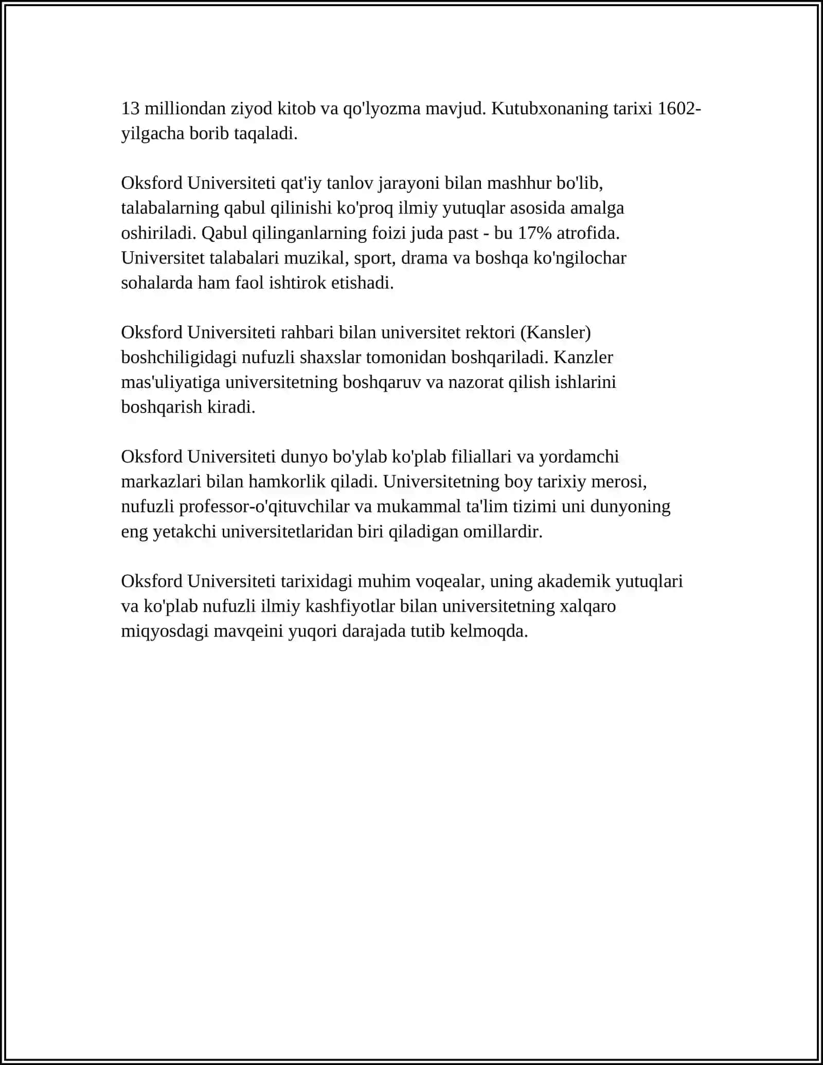 OKSFORD UNIVERSITETI 4