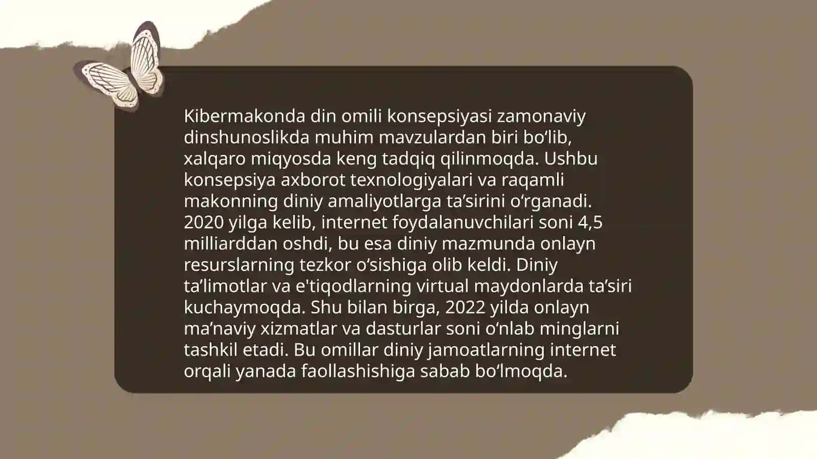 Kibermakonda din omili 4