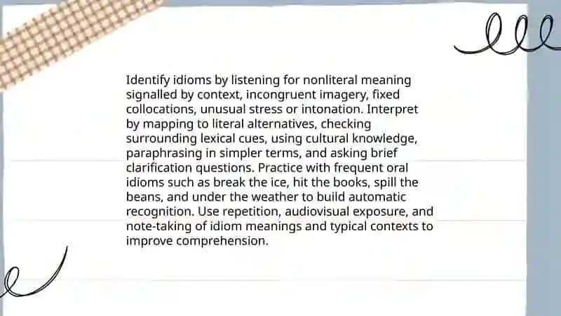 Correct Use of Figurative and Literal Meanings in Speech 4