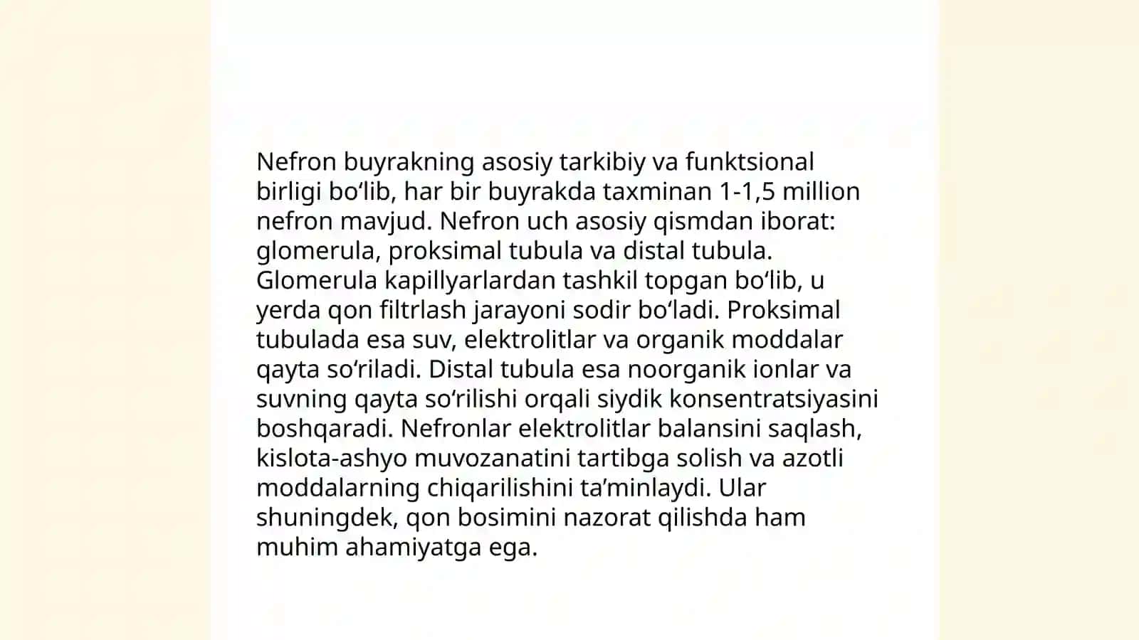 Buyrak fiziologiyasi 4