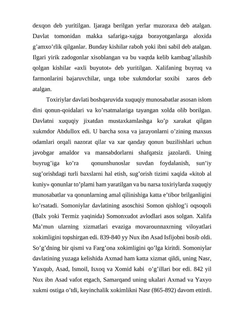 Somoniyalar va Turkiy qabilalar 4