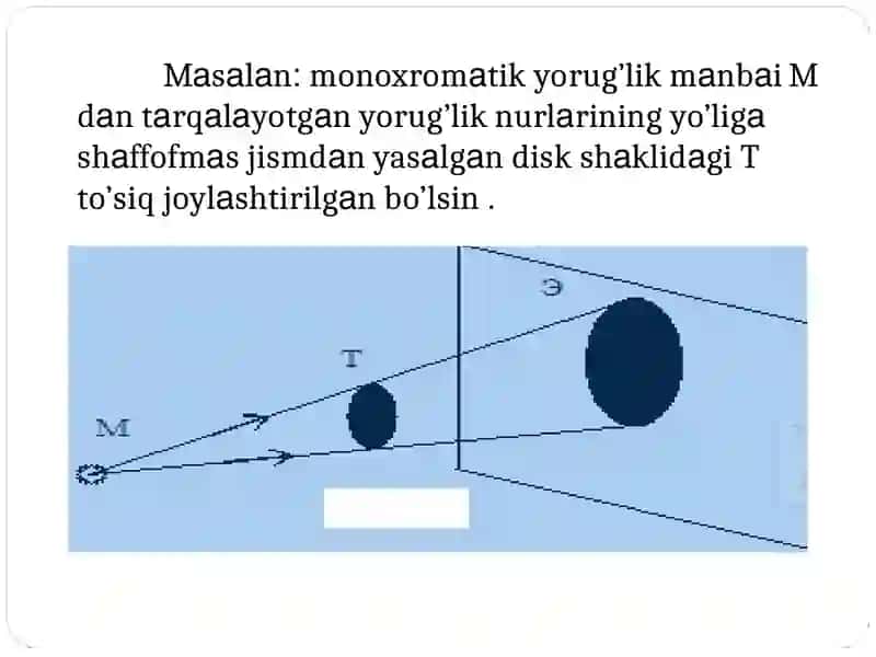 Yorug’lik Difraksiyasi 4