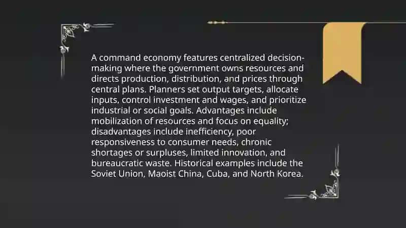 Types of economic systems 4