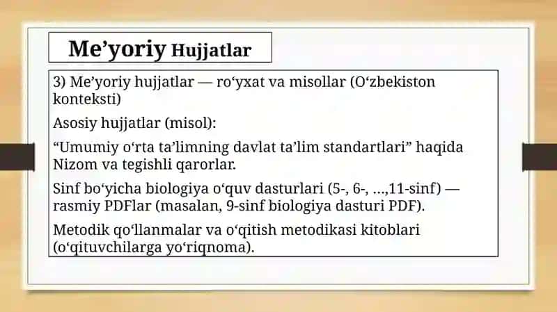 DTS,O‘quvDasturivaMe’yoriyHujjatlar 4
