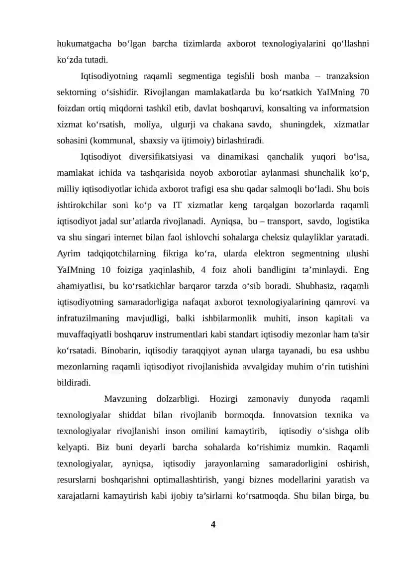 RAQAMLI TEXNOLOGIYALARNING NAZARIY ASOSLARI 4