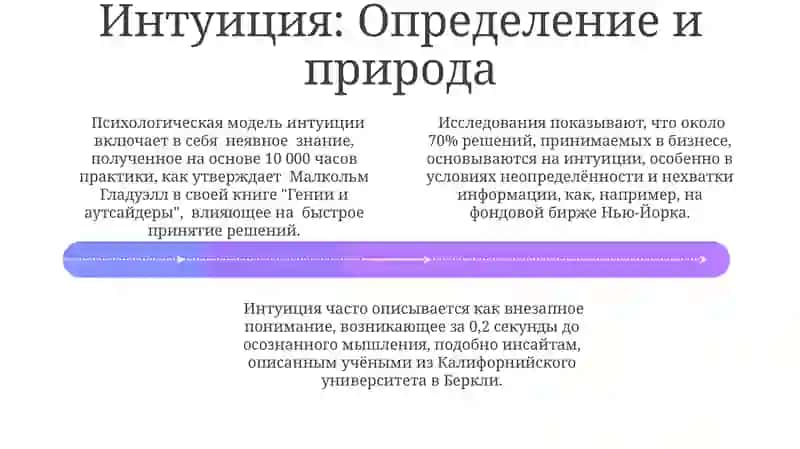 Интуиция и чувствительность 4