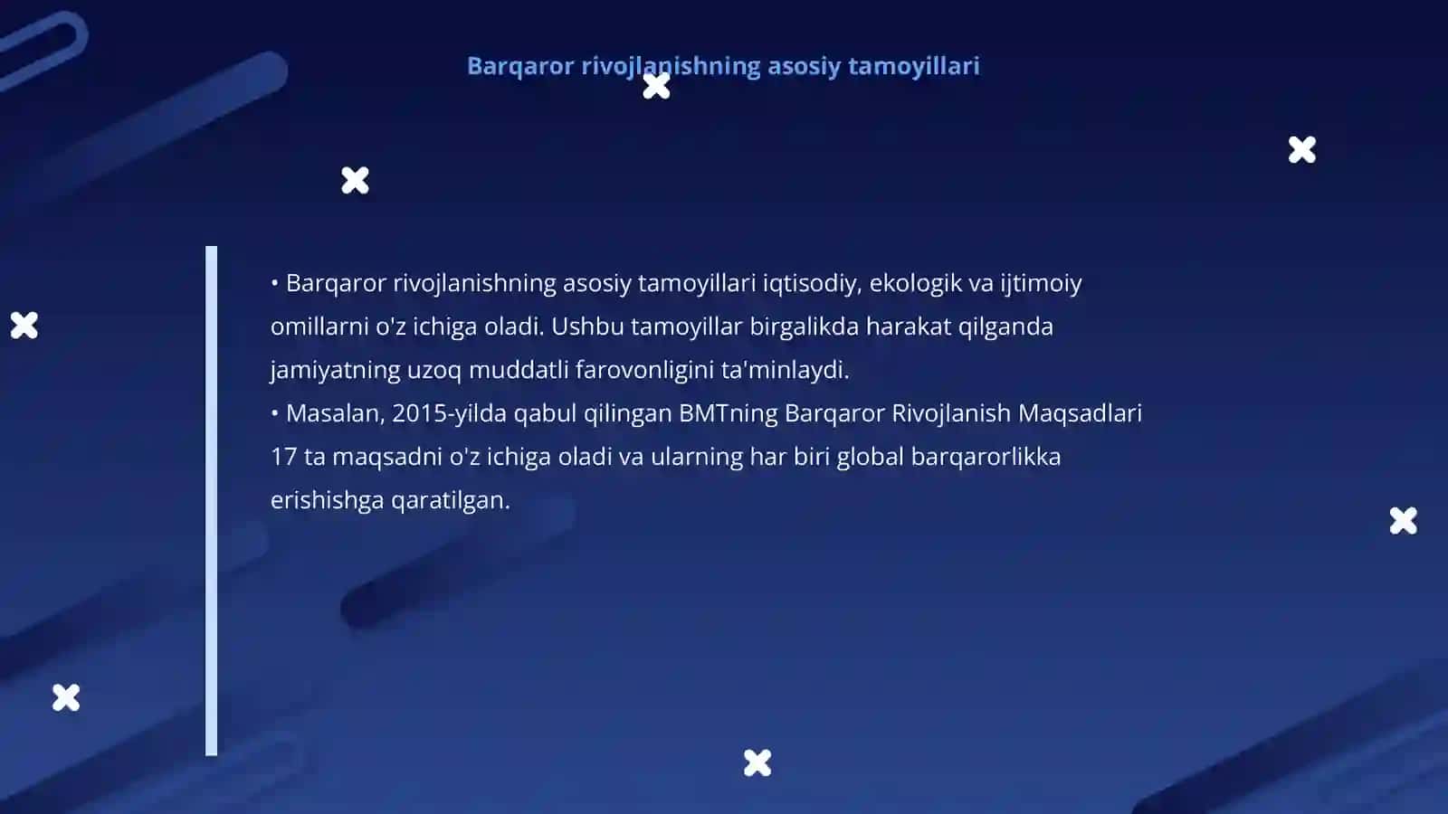 Iqtisodiy barqaror rivojlanish va iqtisodiy oʻsish omillari 4