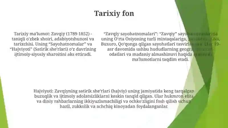 Zavqiy Sayohatnomalari Va Hajviyoti 4