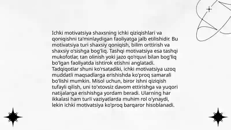 Bolaning motivatsion sohasining psixodiagnostikasi 4