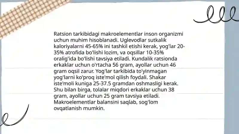 Ovqat ratsioni tuzilishi 4