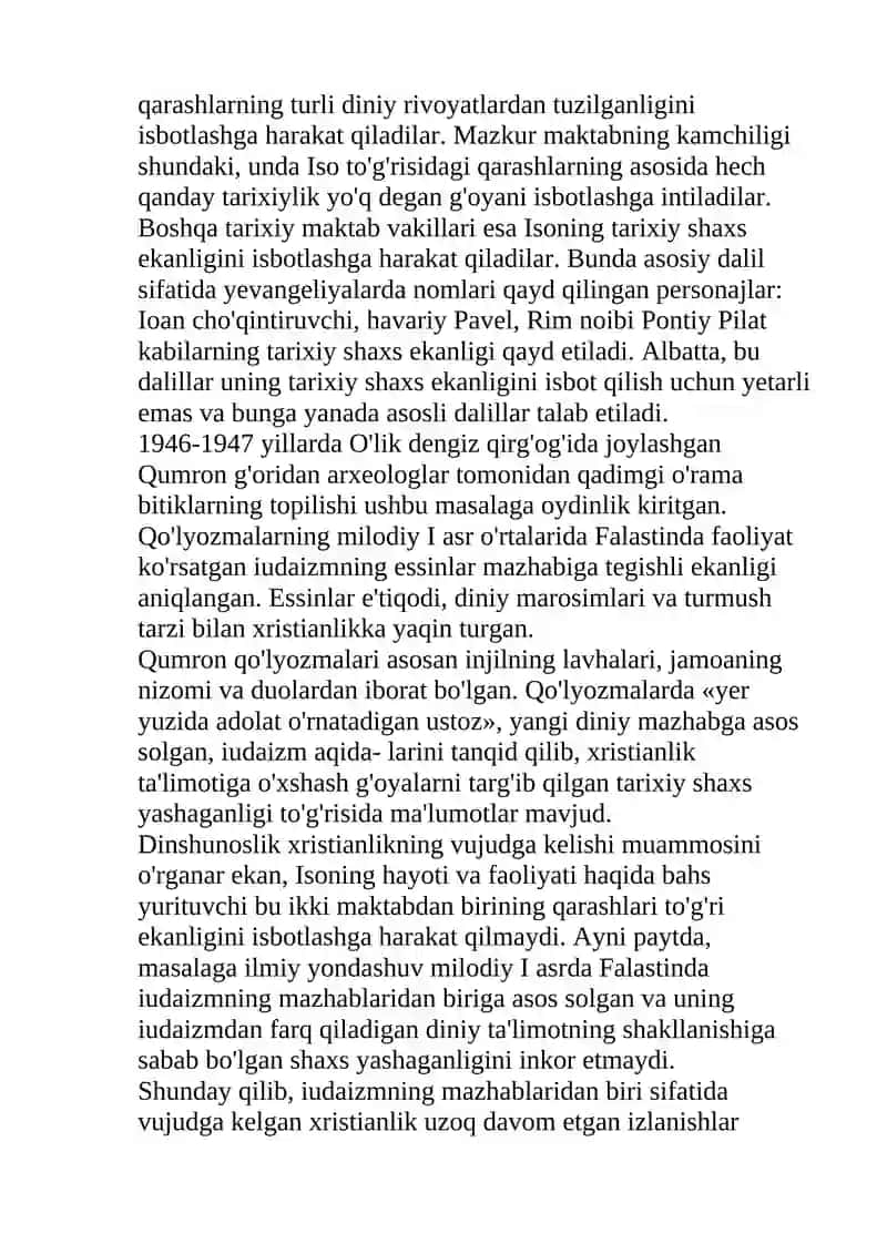 Xristianlik ta'limoti va marosimlari 4