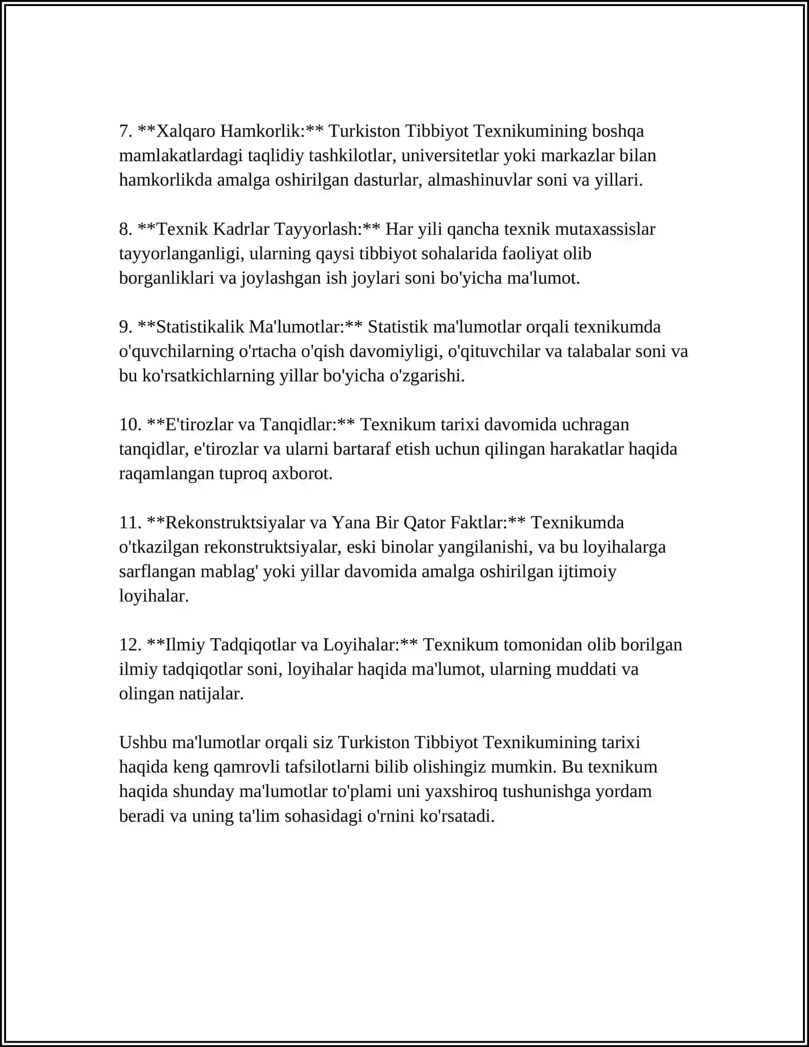 TURKISTON TIBBIYOT TEXNIKUMI 4