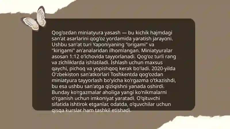 Kesish va o'yish usullari 4