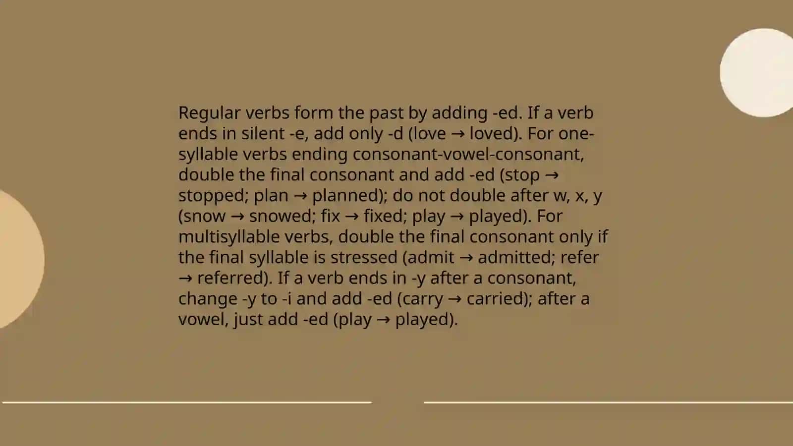 Past Simple Tense 4