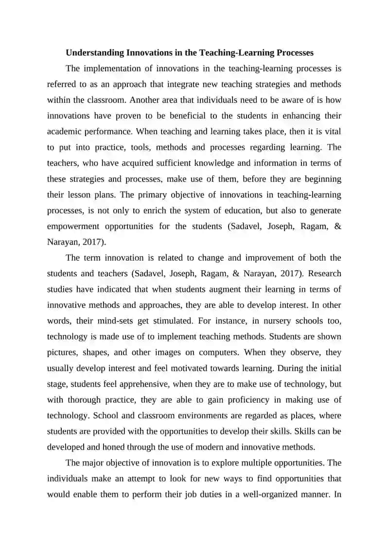 INNOVATIONS IN TEACHING-LEARNING PROCESSES 4