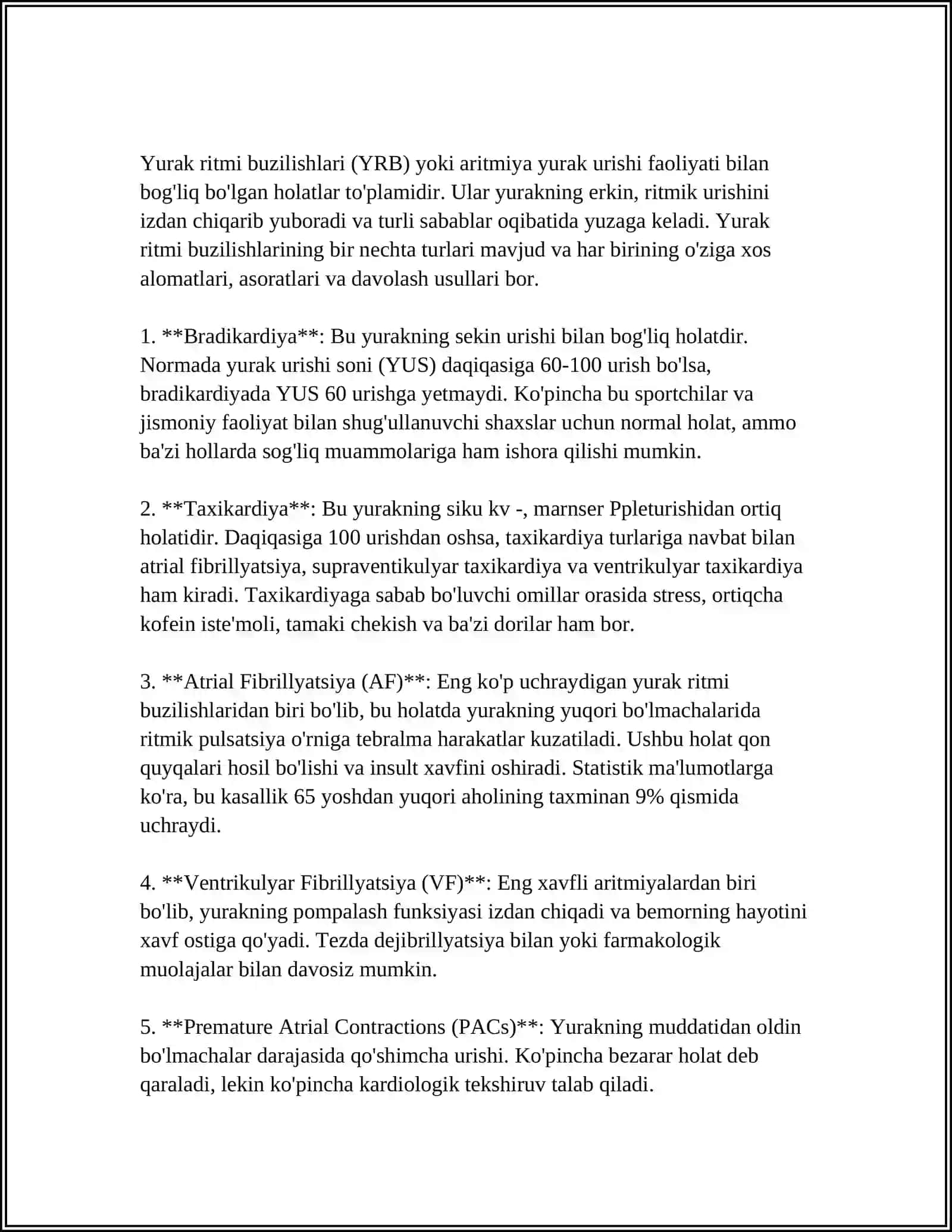 ANTIARITMIK DORI VOSITALAR TASNIFI 4