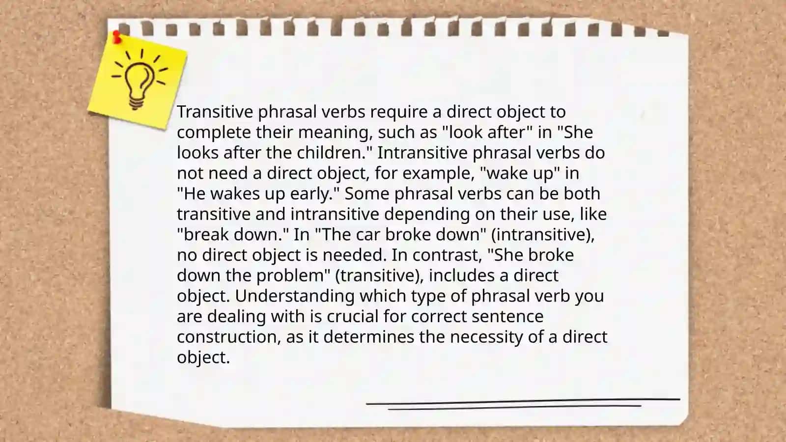 Phrasal verbs 4