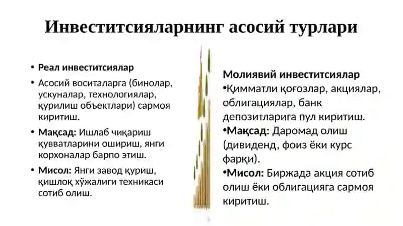 Инвеститсиялар 4