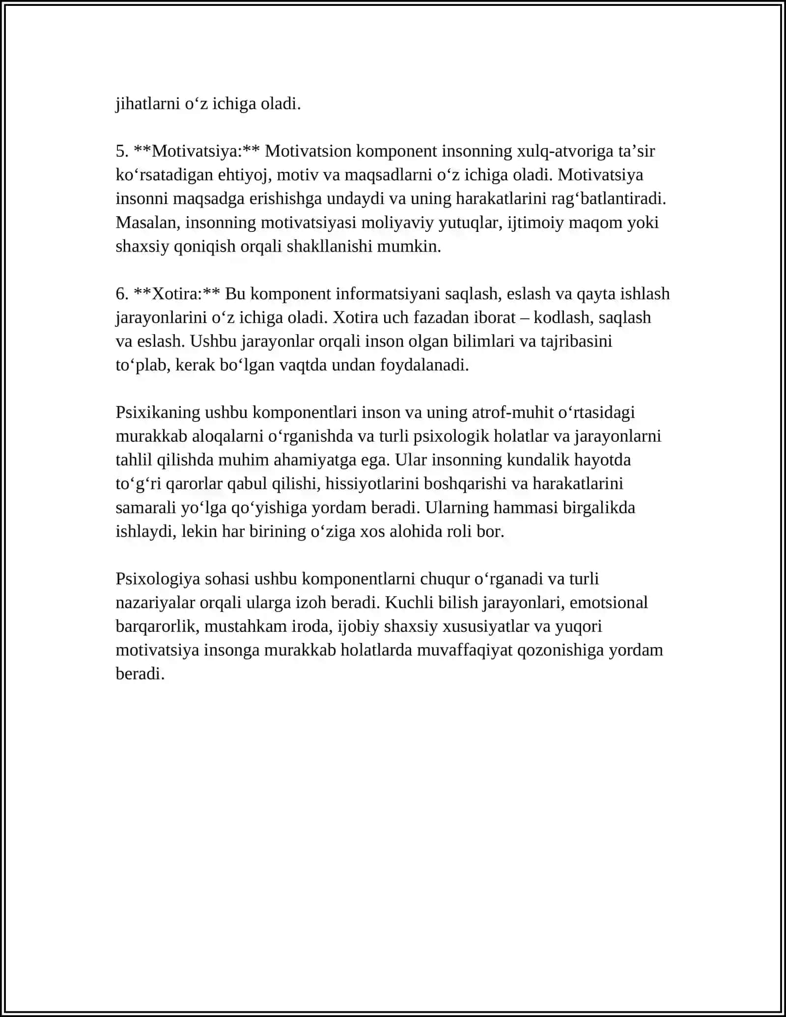 KOMIL INSONNING PSIXOLOGIK TUZILMASI 4