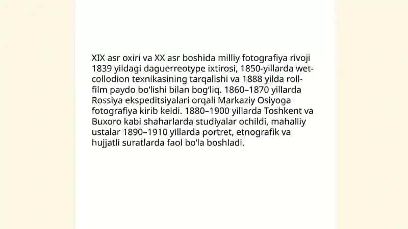 Milliy fotografiya tarixi 4