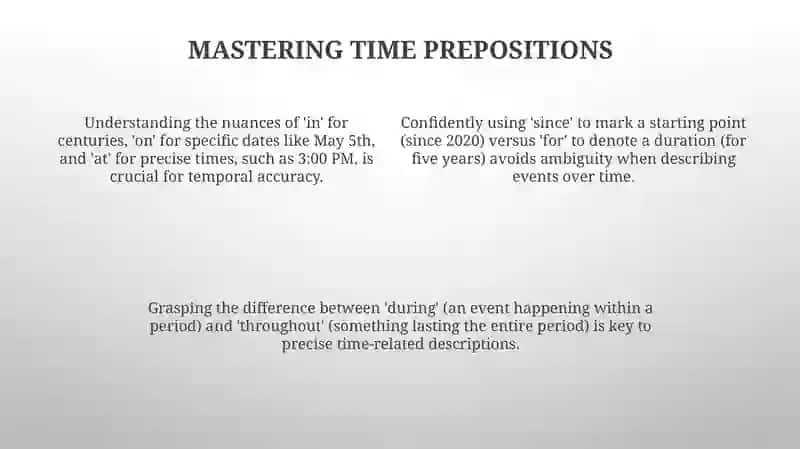 Mastering Prepositions of Time and Place: A Comprehensive Guide 4