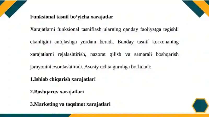 Maqsadli xarajatlar 4