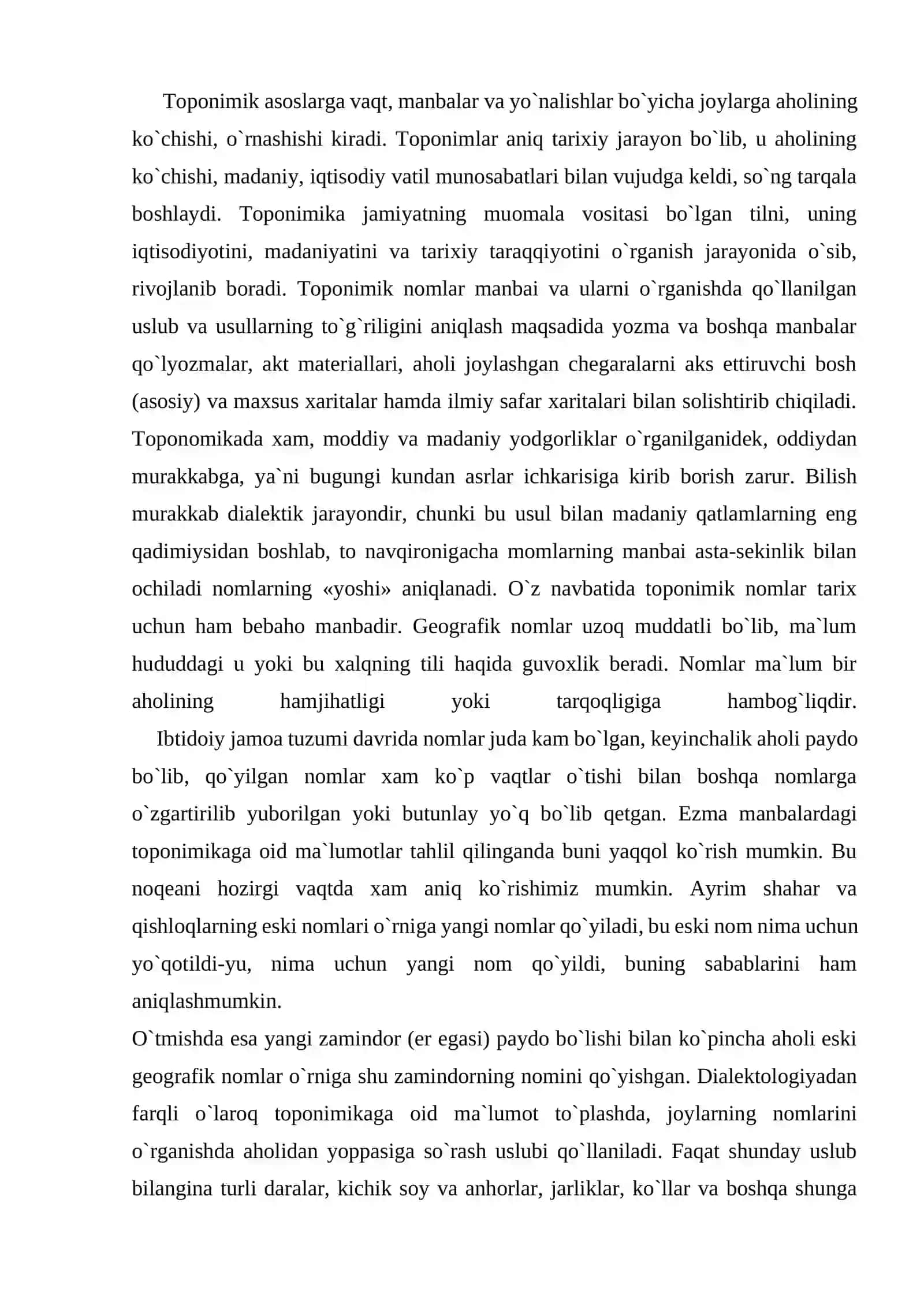 O‘zbekistonda toponomikaga doir tadqiqotlar 4