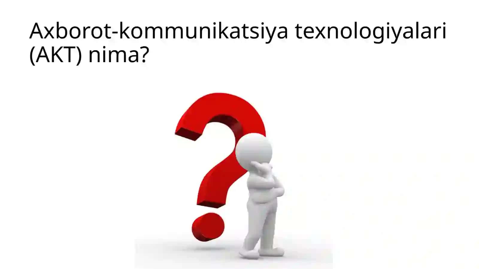 Axborot texnologiyalarini kasbiy faoliyatda qo’llash 4