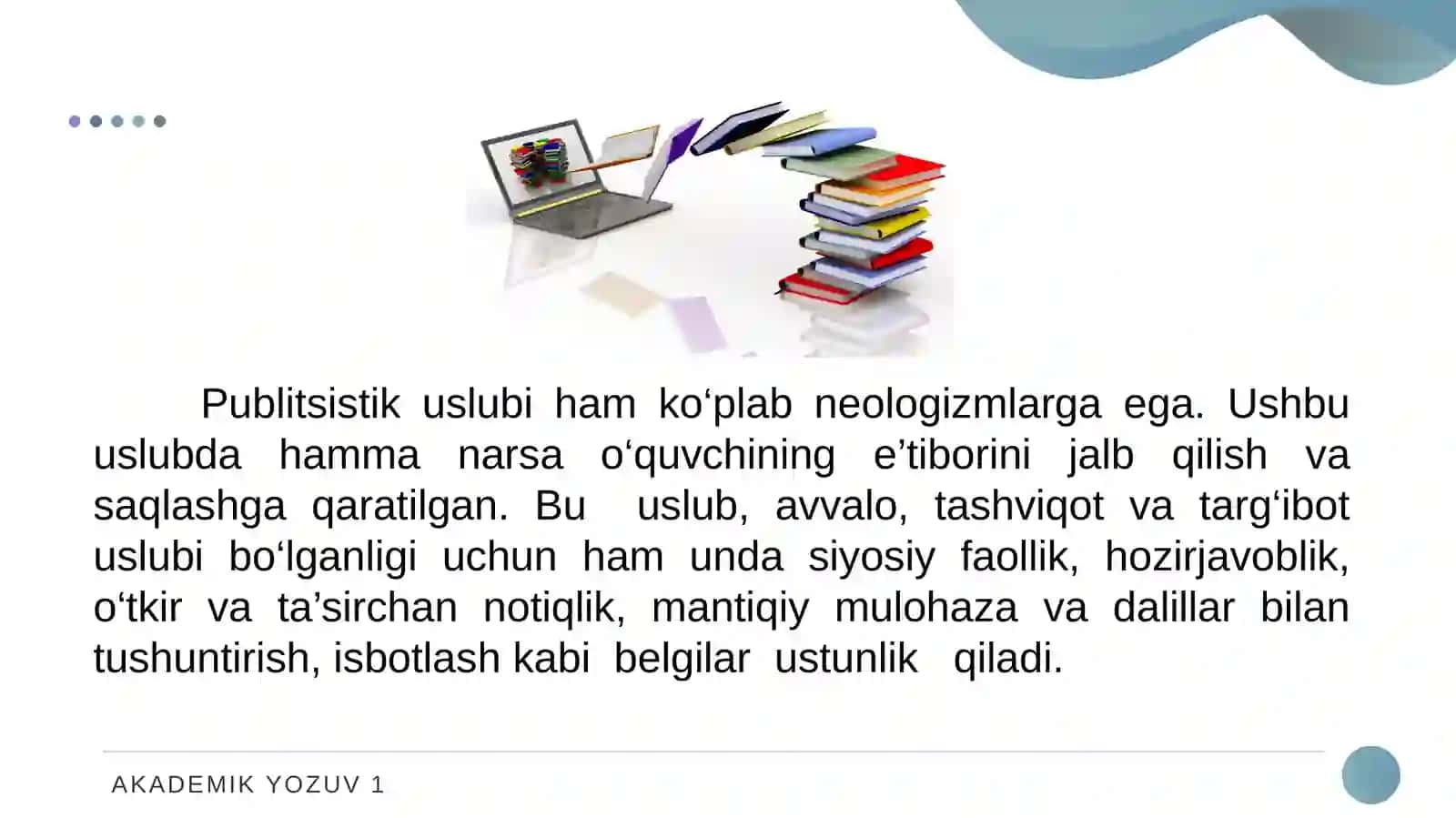 Publitsistik va og'zaki uslub 4