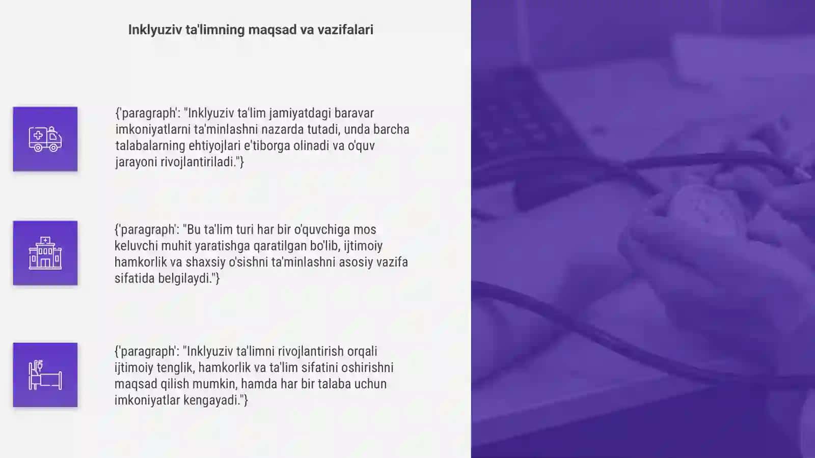 Inklyuziv talimning mazmun mohiyati 4