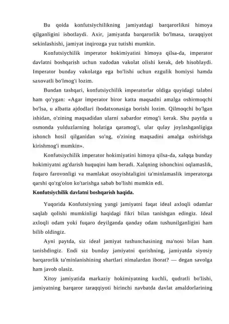Konfutsiylik Dini Tarixidan 4