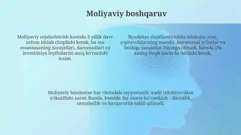 Taʼlim muassasasi menejmenti 4