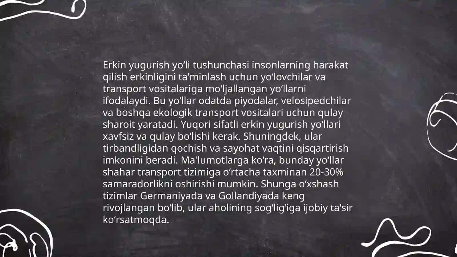 Molekulalarning erkin yugurish yoʻli. Diffuziya 4