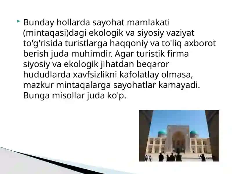 Transport xizmatlarini amalga oshirishda xavfsizlikni taminlash 4