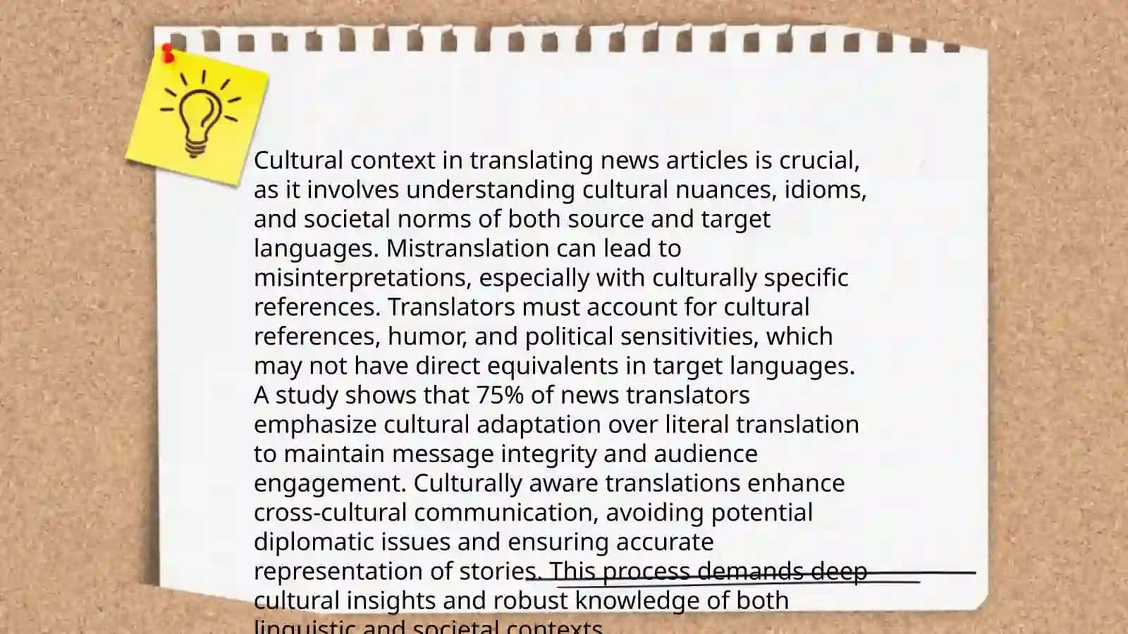 Translation of newspaper texts 4